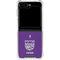 NBA Sacramento Kings Distressed Galaxy Z Flip6 Clear Case